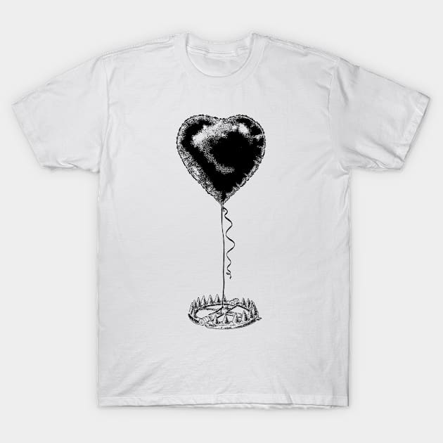 heart T-Shirt by rudoi